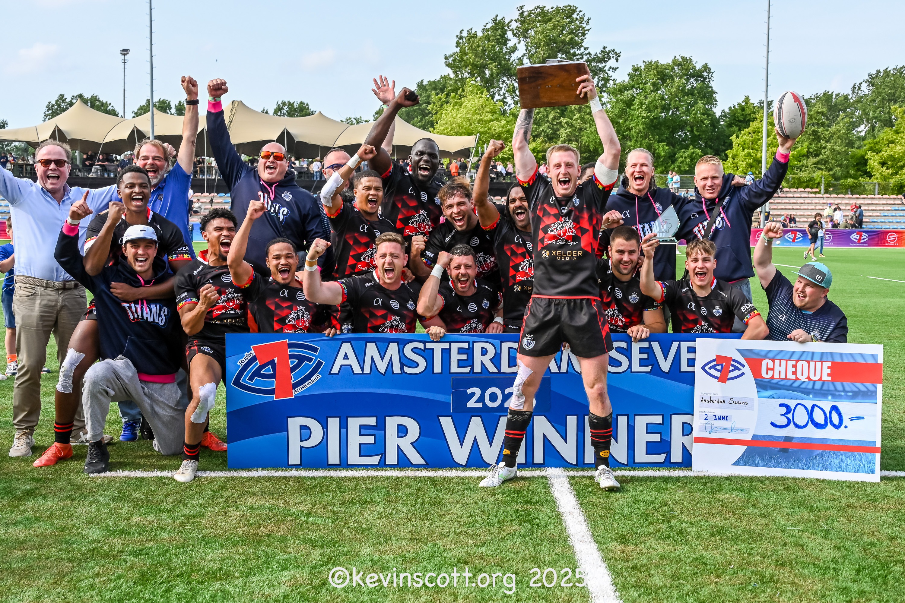 Winners of Amsterdam Rugby Sevens 2022, 2023, 2024 & 2025